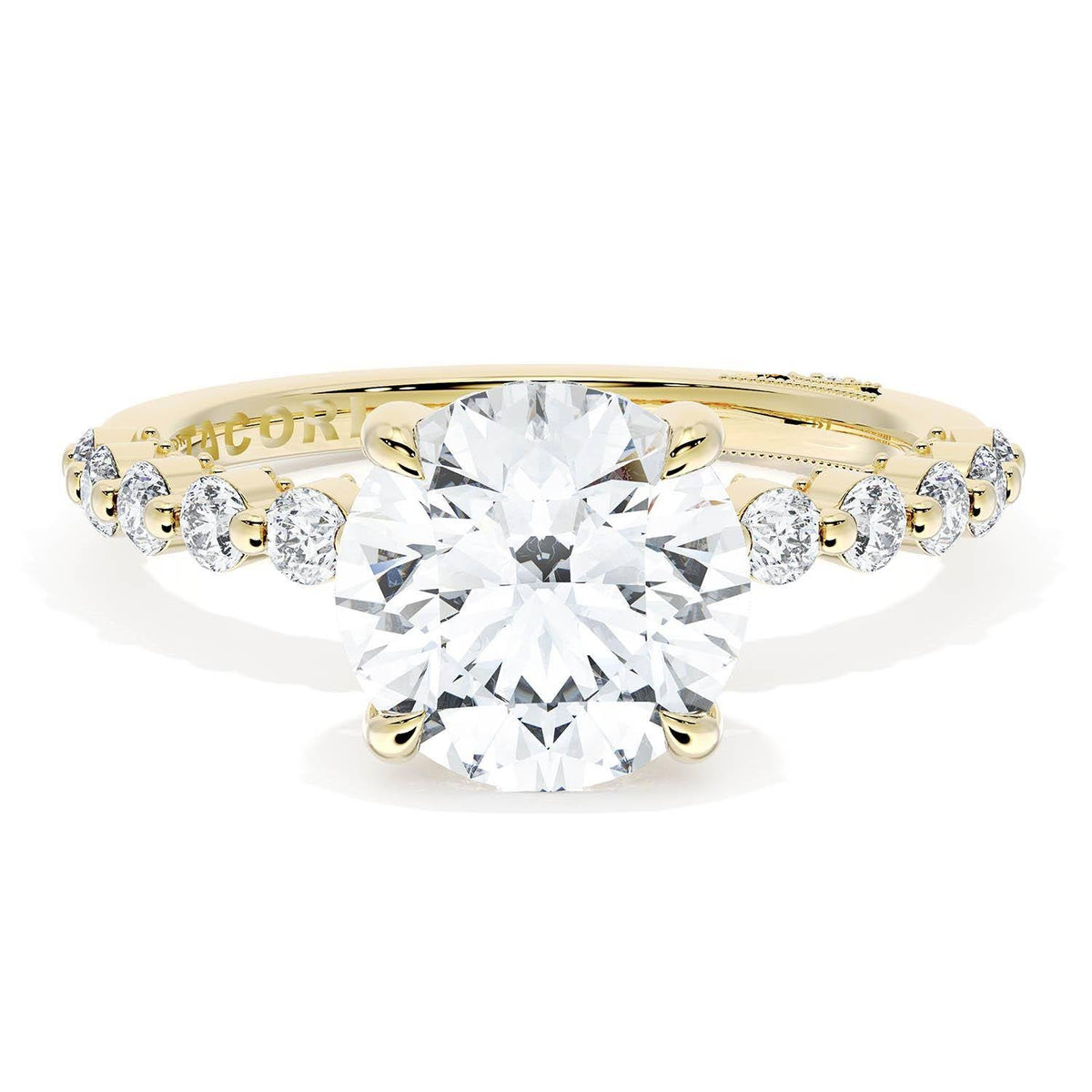 Round Solitaire Engagement Ring