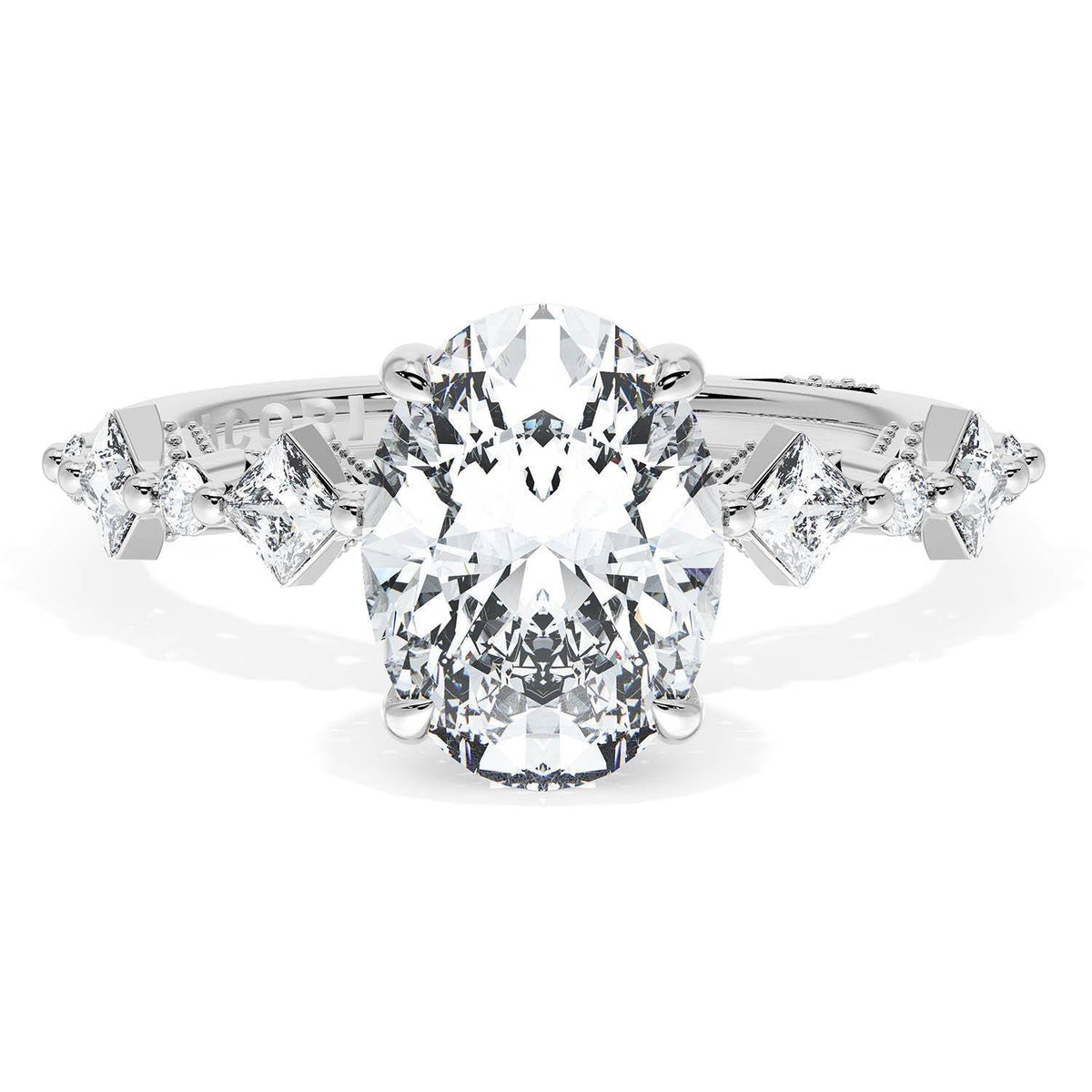 Oval Solitaire Engagement Ring