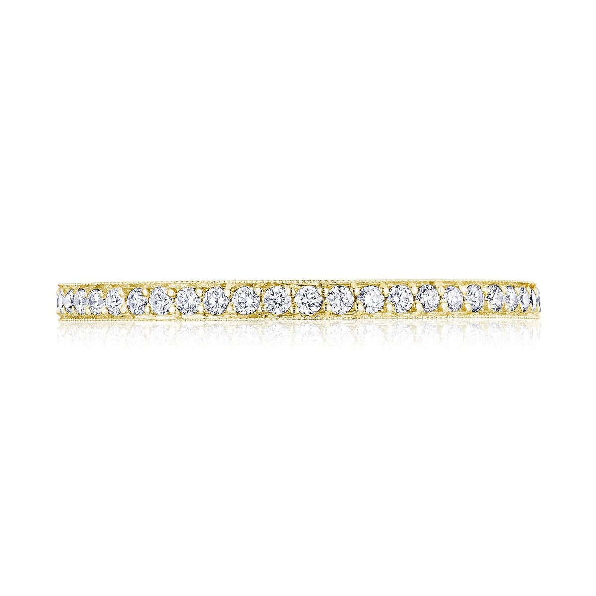 Pav������ Diamond Wedding Band - 1.5mm