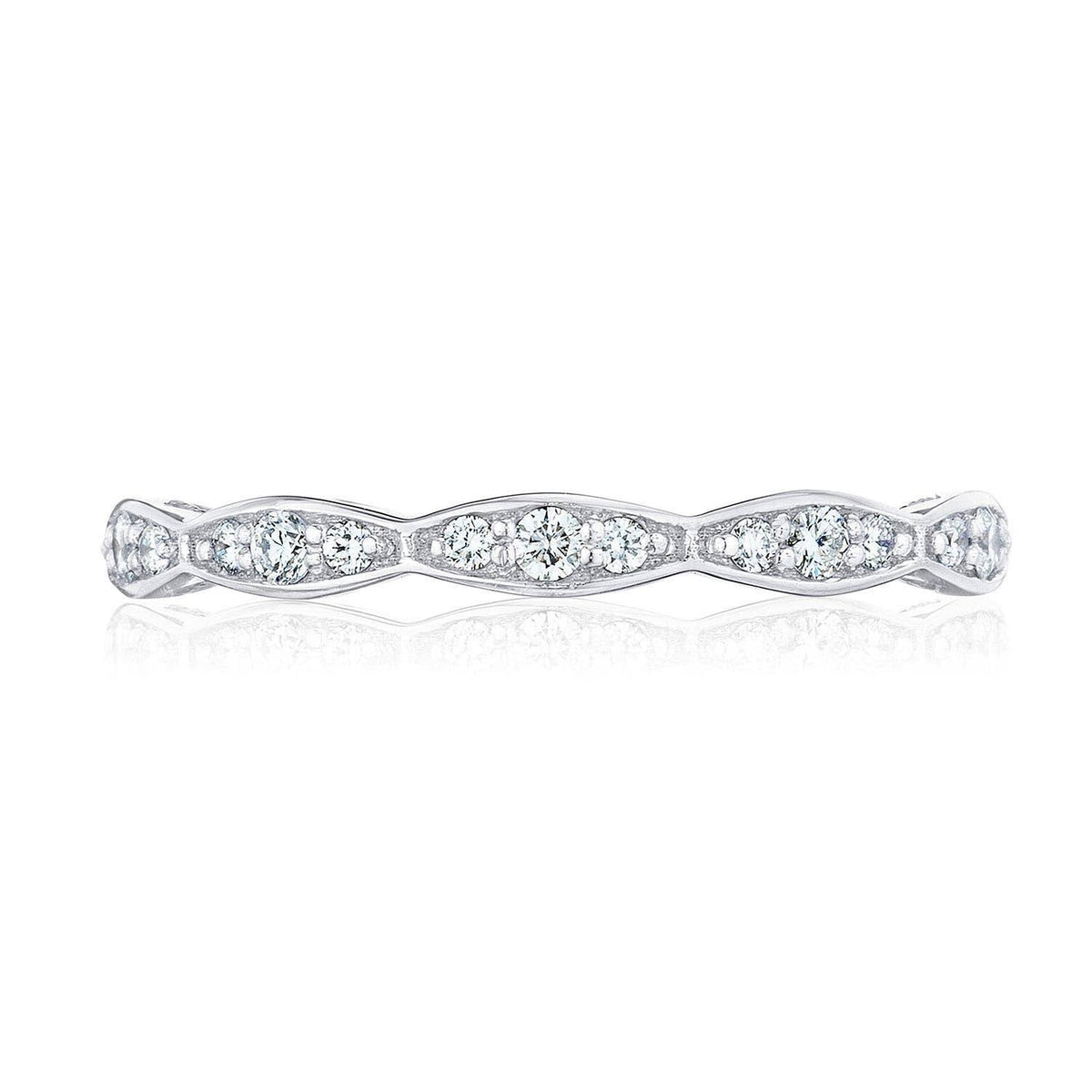 Marquise Design Wedding Band - 2.5mm