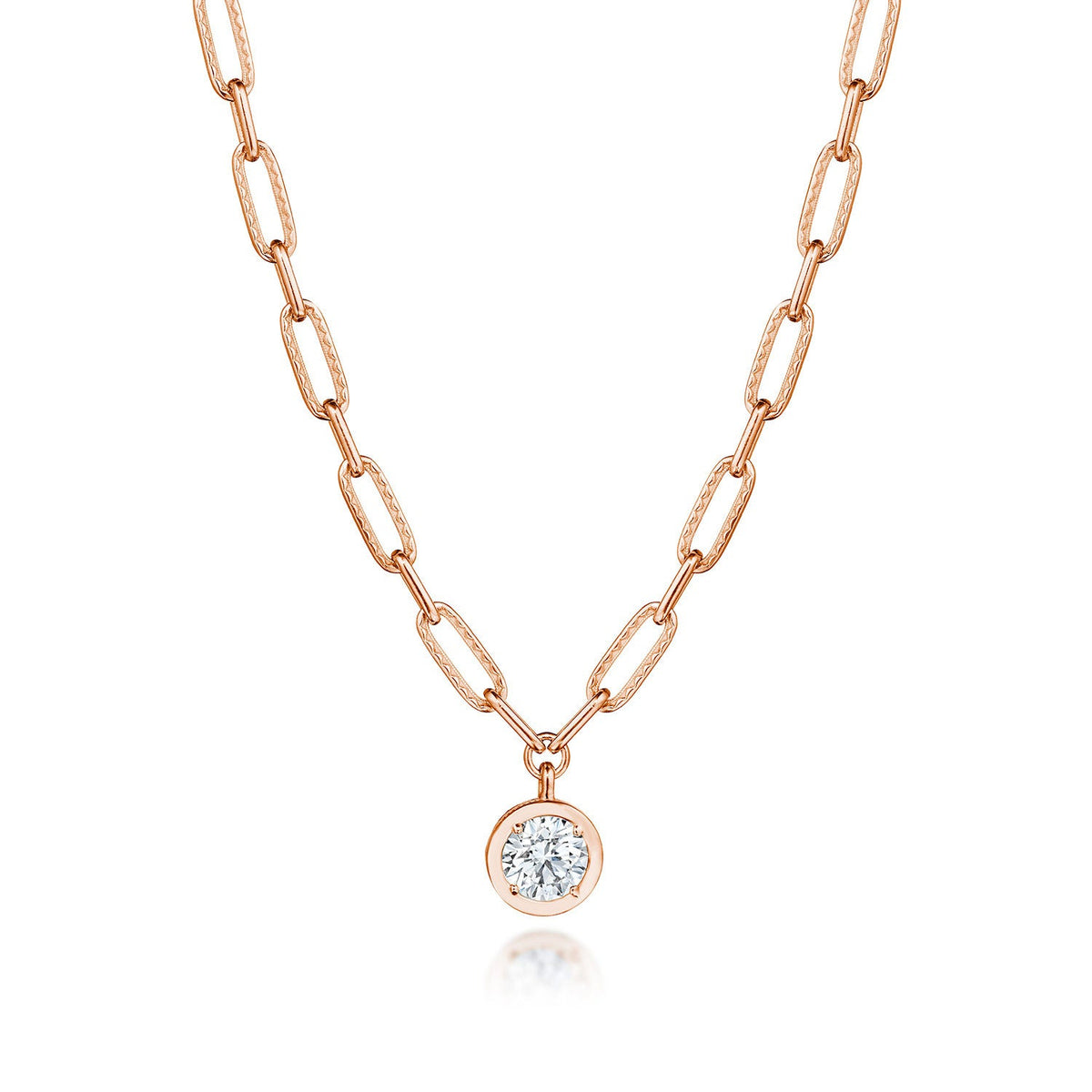 Petite Diamond Link Necklace - 1.54ct