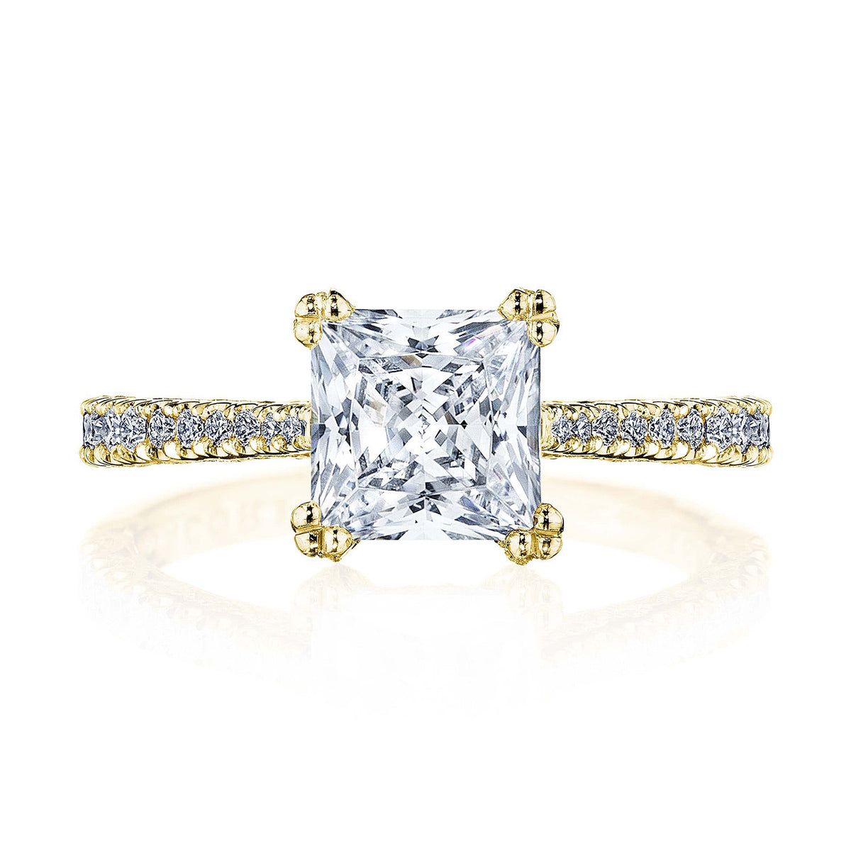 Princess Solitaire Engagement Ring