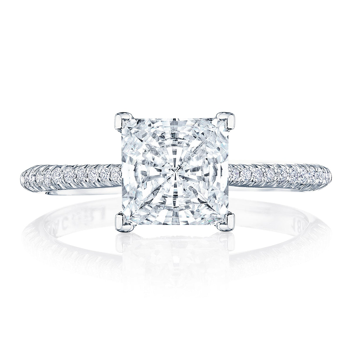 Princess Solitaire Engagement Ring