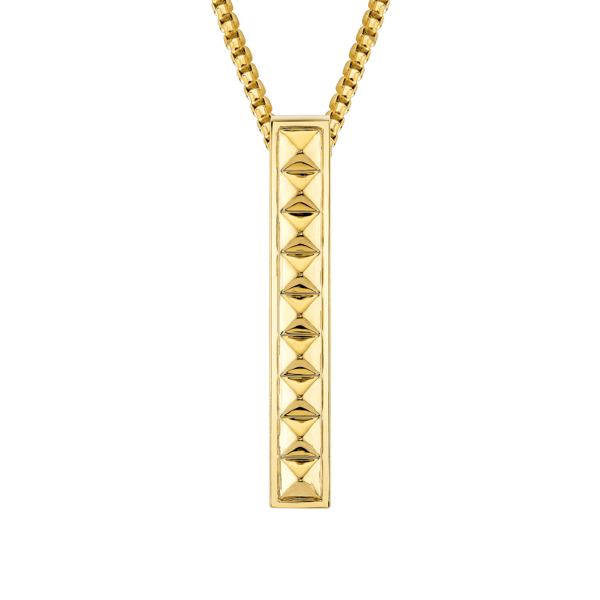MICHAEL M Men's Men's Tetra Pillar Necklace