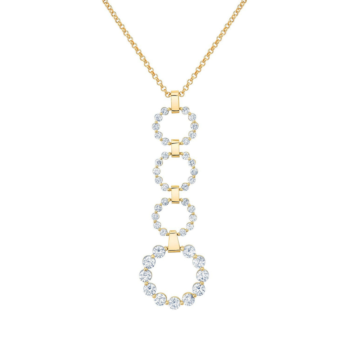 MICHAEL M Necklaces Cloud Drop Pendant