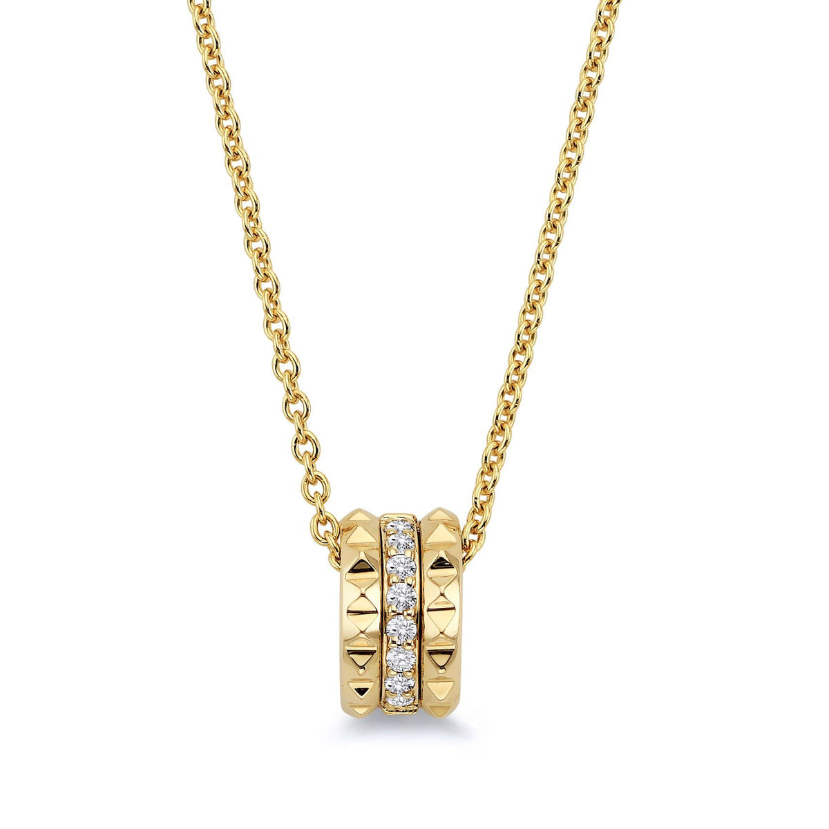 MICHAEL M Necklaces Tetra Flat Back Pendant
