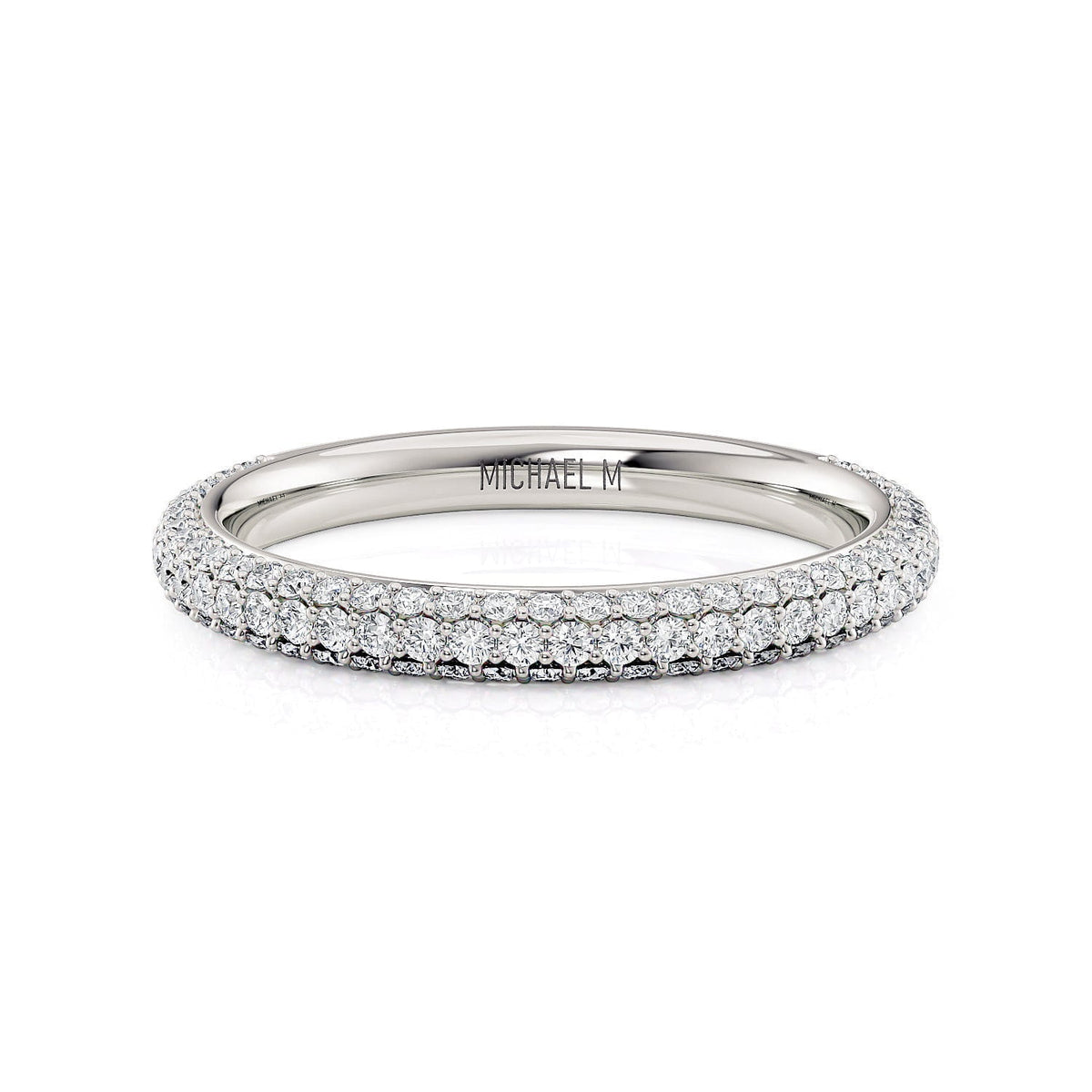 Michael M Pave Wedding Band