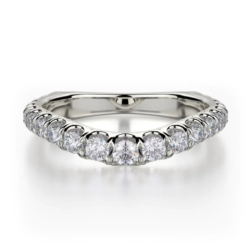 MICHAEL M Wedding Bands White Gold Wedding band R440B R440BWG