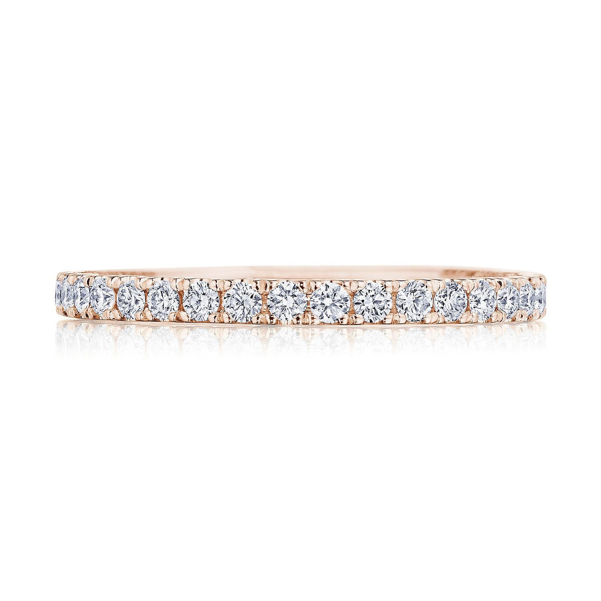 French Pav�� Diamond Wedding Band