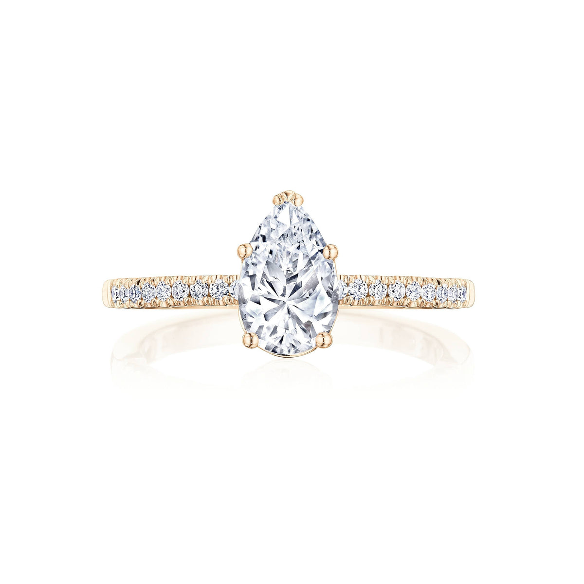 Pear Solitaire Engagement Ring