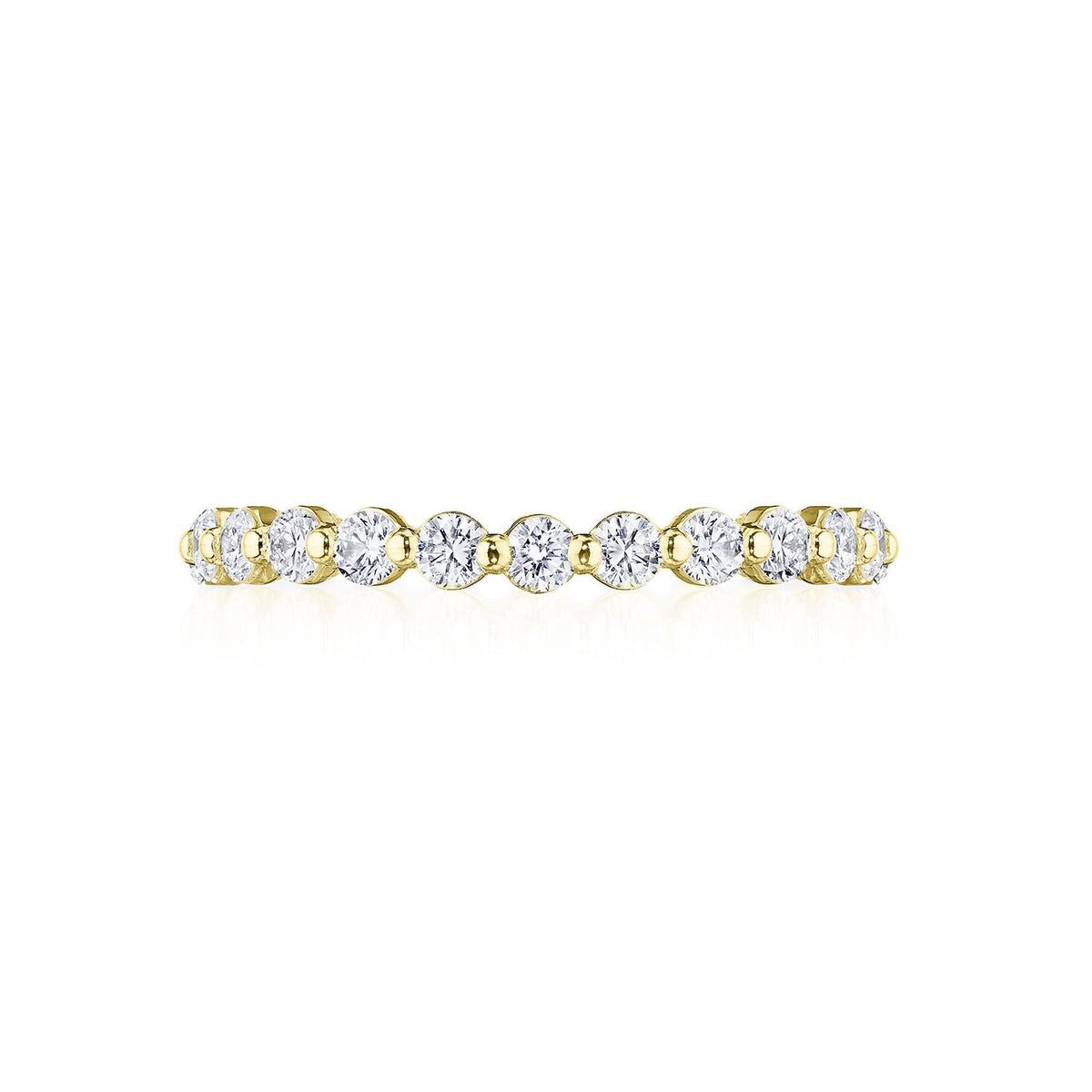 Round Diamond Wedding Band, 2.50mm
