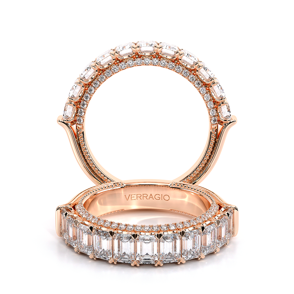 Verragio Emerald Wedding Band