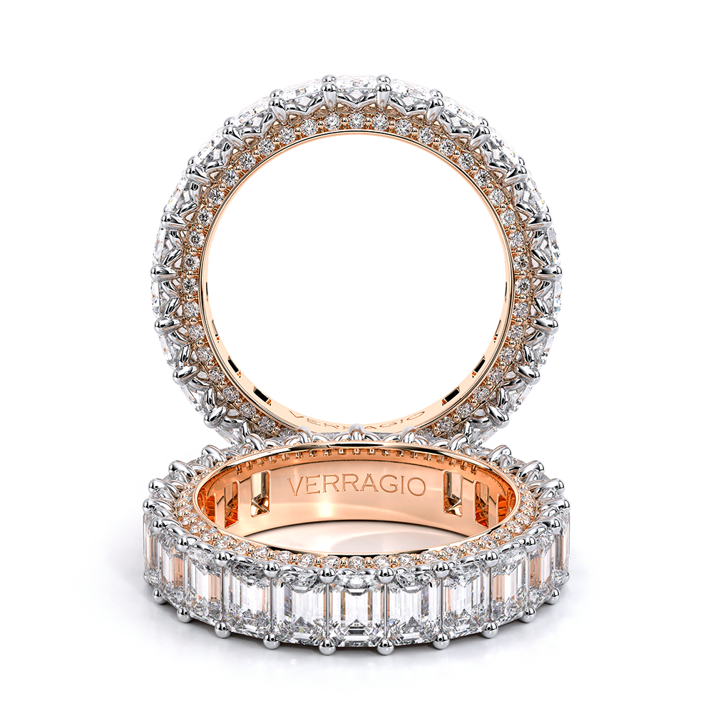 Verragio Emerald Wedding Band