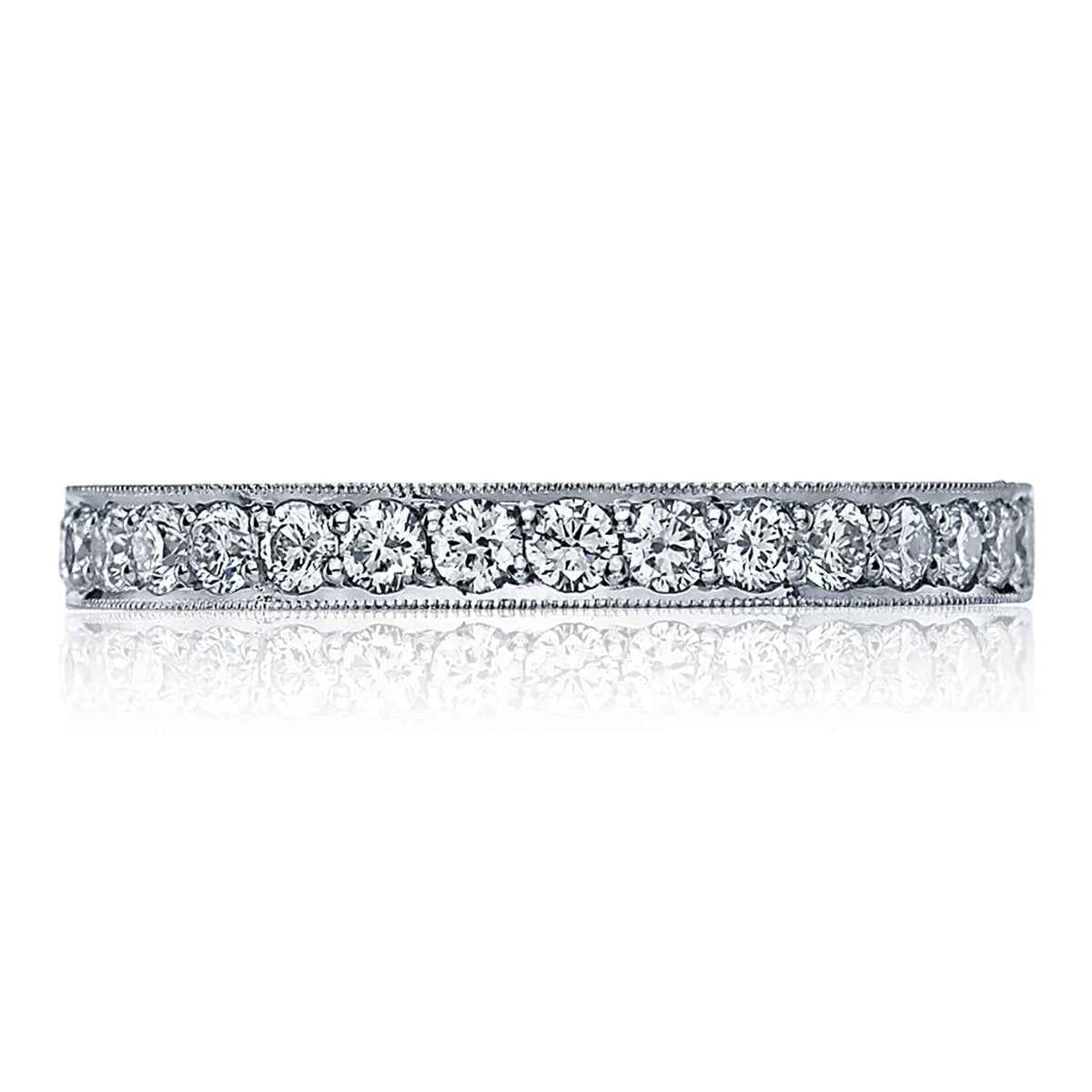 Pav�� Diamond Wedding Band - 2.5mm
