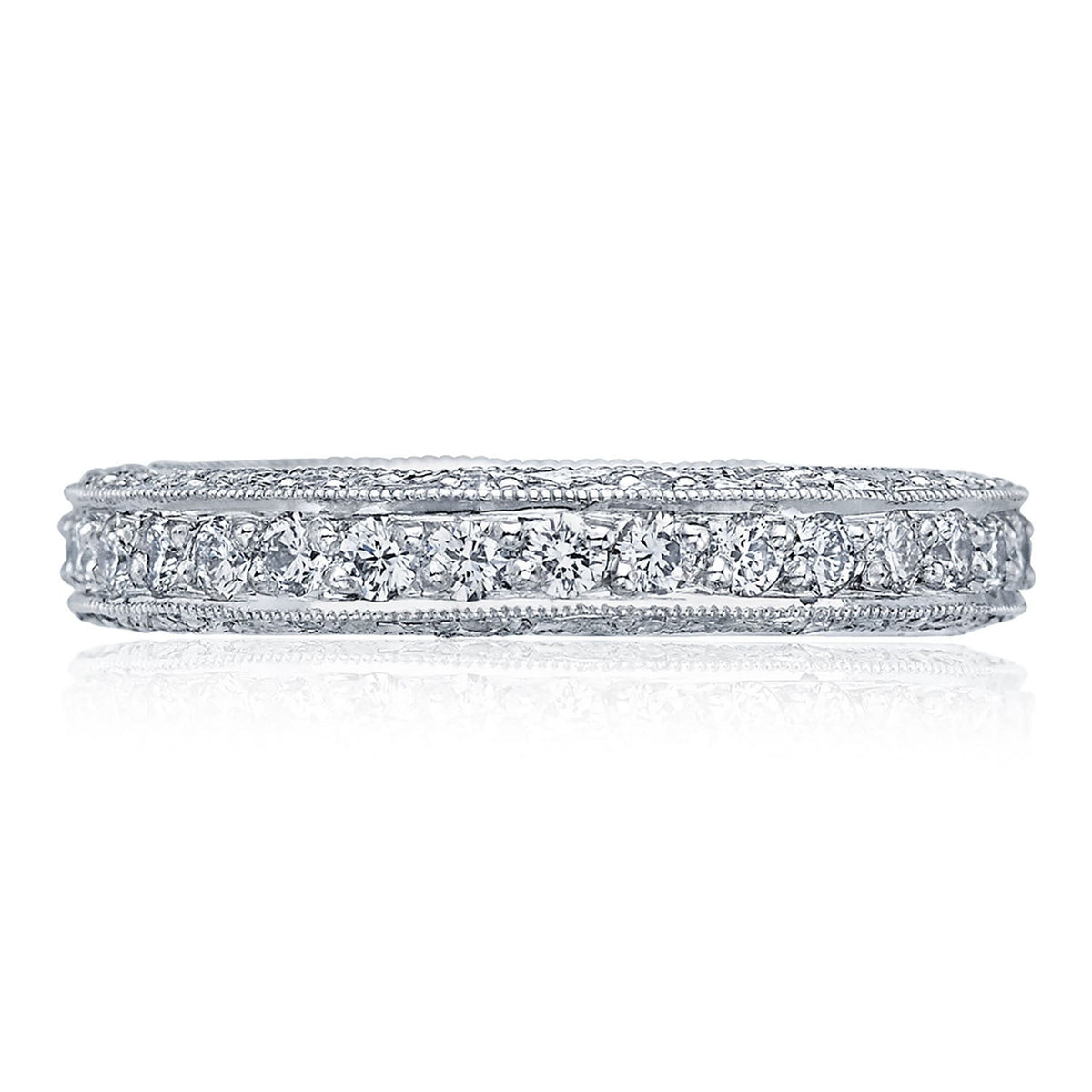 Pav�� Diamond Wedding Band