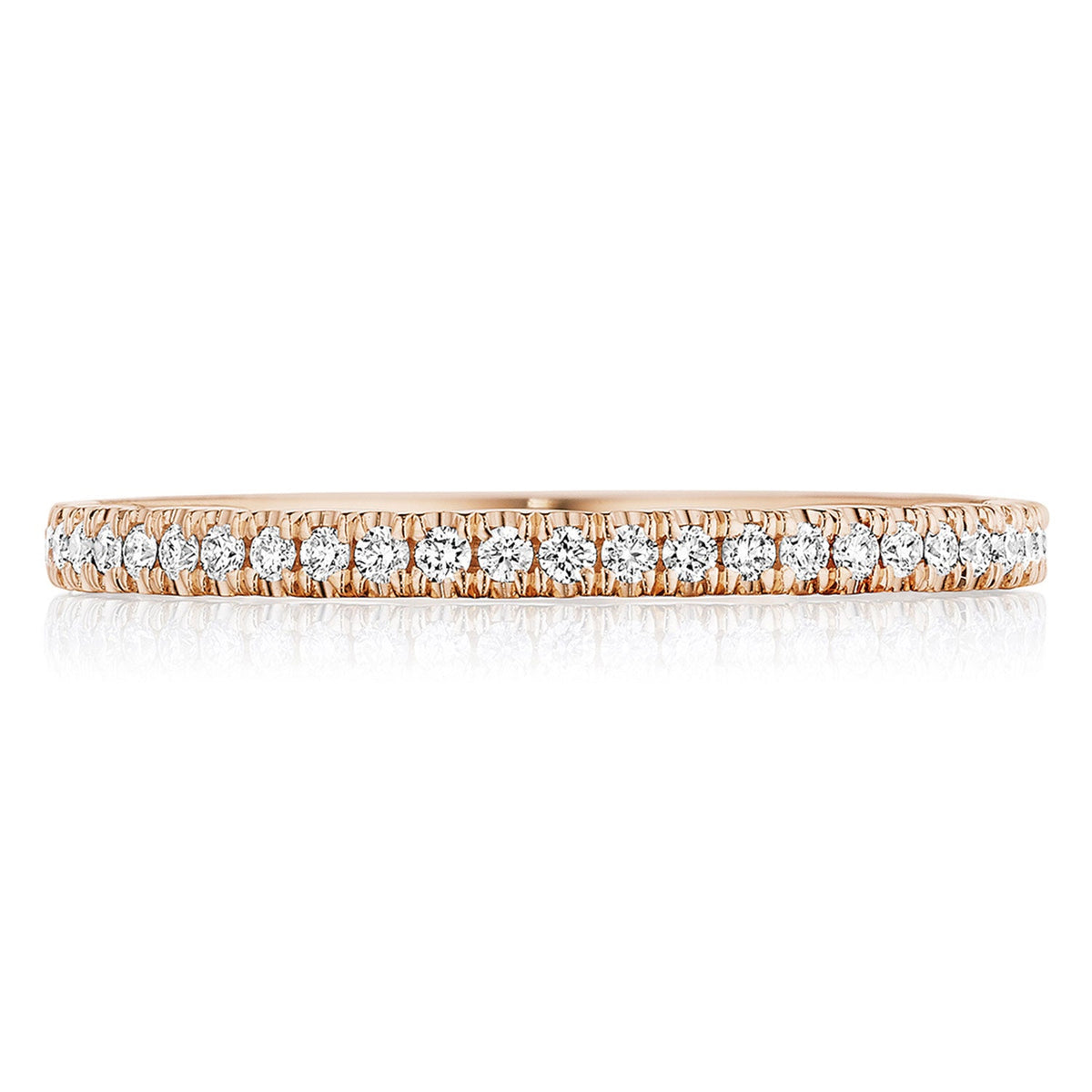 French Pav�� Diamond Wedding Band