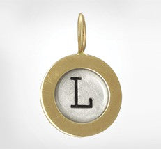 Round Wide Frame Charm