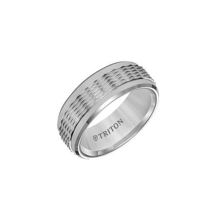 Triton 8mm Classic Tungsten Band 11-01-5938