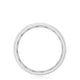 Channel Set Black Diamond in Satin Finish Wedding Band
