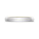 Classic Two-Tone Rounded Wedding Band in Satin Finish