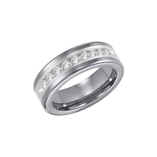 Triton 8mm Tungsten Carbide Comfort Fit Band 21-3308