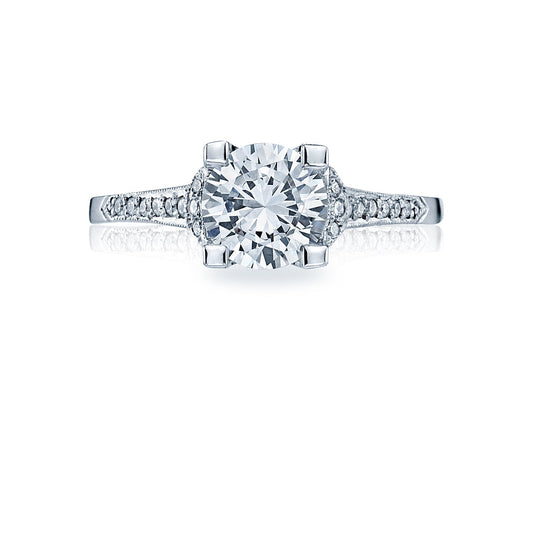 Tacori Simply Tacori Round Diamond Engagement Ring Setting (0.2 CTW)
