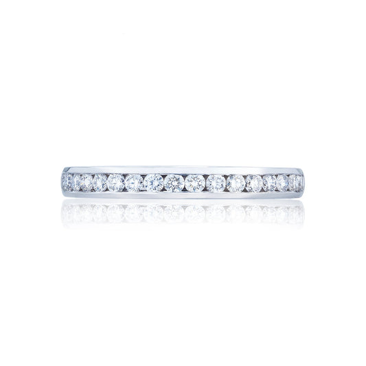 Tacori Dantela Diamond Wedding Band 18k White Gold (0.37 CTW)