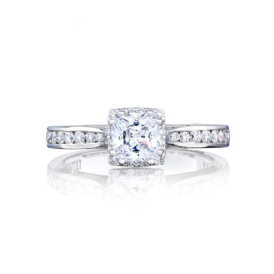 Tacori Dantela Collection Princess Cut Ring 2646-25PR5