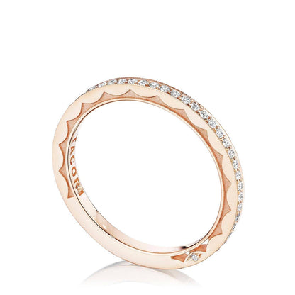 Pav�� Diamond Wedding Band