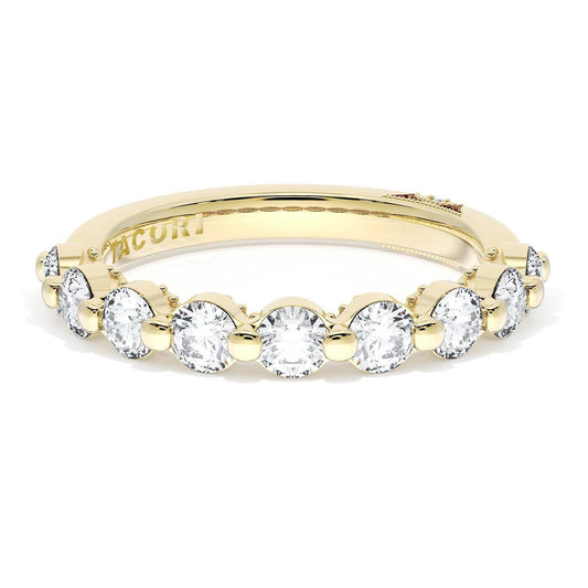 Round Diamond Wedding Band, 3.40mm
