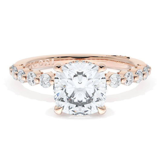 Cushion Solitaire Engagement Ring
