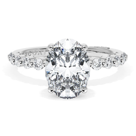 Oval Solitaire Engagement Ring