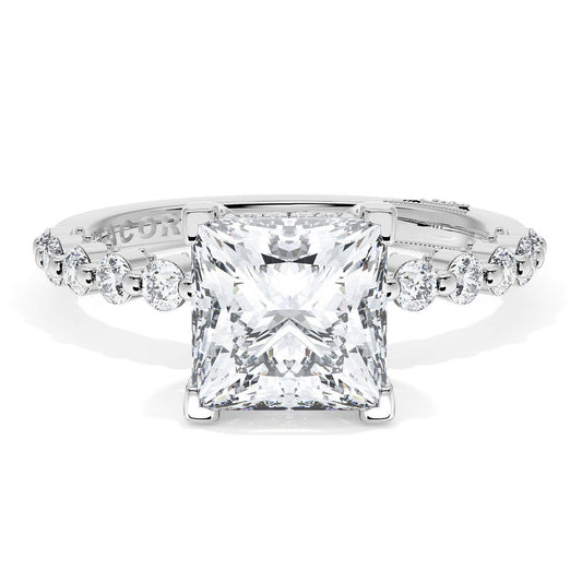 Princess Solitaire Engagement Ring