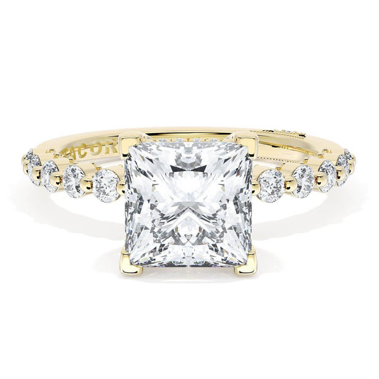 Princess Solitaire Engagement Ring