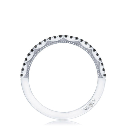String of Black Diamonds Ring