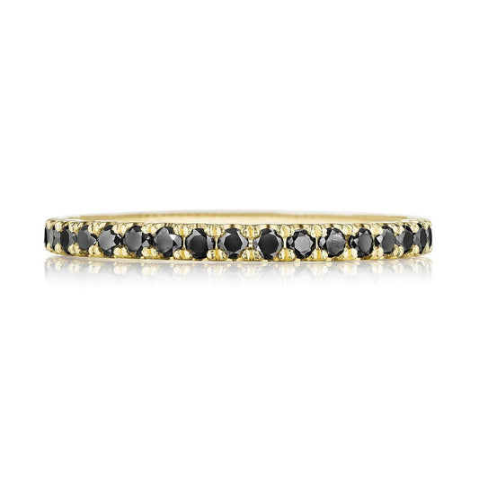String of Black Diamonds Ring