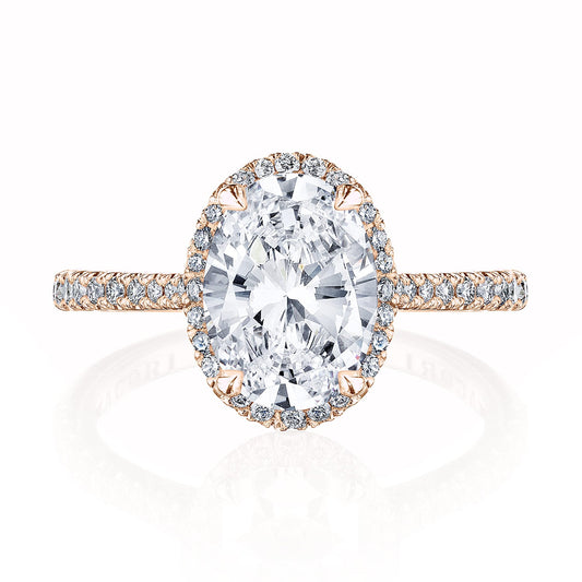 Oval Bloom Engagement Ring