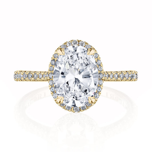 Oval Bloom Engagement Ring