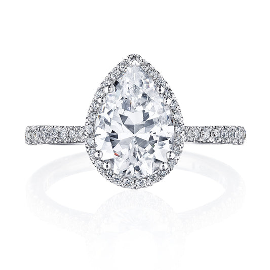 Pear Bloom Engagement Ring
