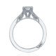 Princess Solitaire Engagement Ring