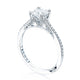 Princess Solitaire Engagement Ring