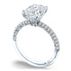 Emerald Solitaire Engagement Ring