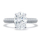 Oval Solitaire Engagement Ring