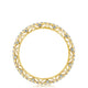 French Pav������ Diamond Wedding Band