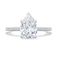 Pear Solitaire Engagement Ring
