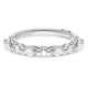 Marquise and Round Diamond Wedding Band, 2.80mm