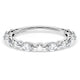 Marquise and Round Diamond Wedding Band, 2.80mm