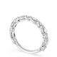 Marquise and Round Diamond Wedding Band, 2.80mm