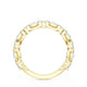 Marquise and Round Diamond Wedding Band, 2.80mm