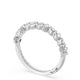 Carr������ and Round Diamond Wedding Band, 3.70mm